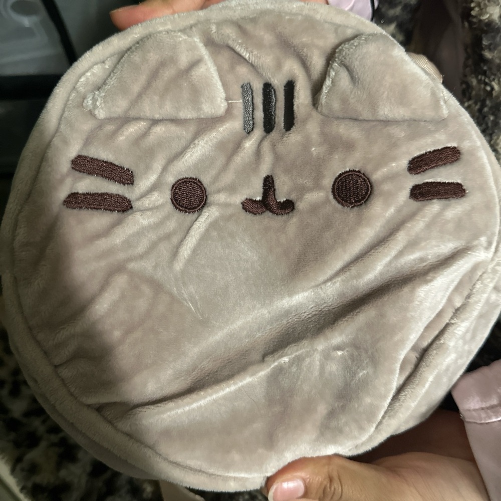 Pusheen Beige Plush Backpack